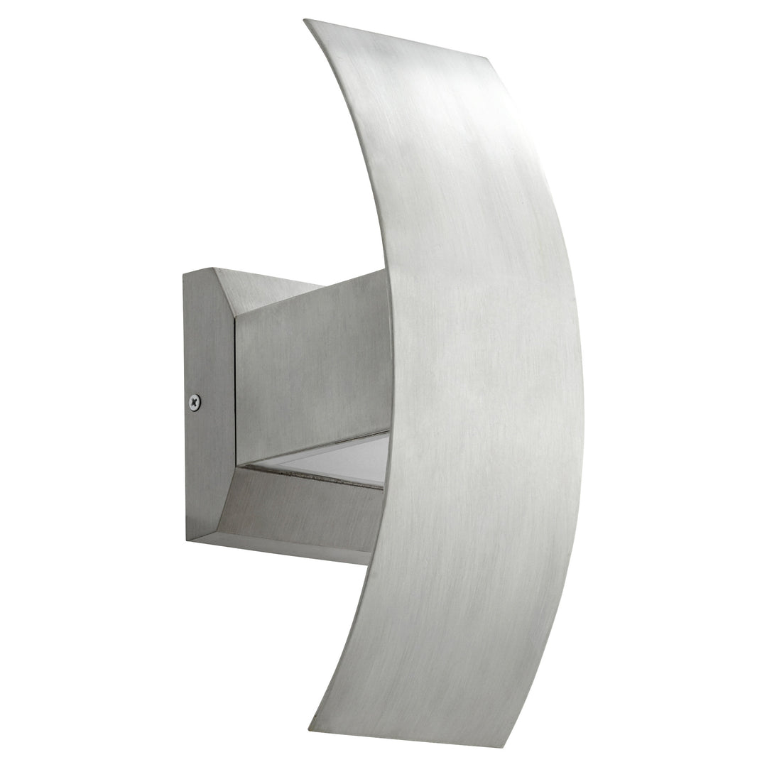 CURVO 12" LED Sconce - Brushed Aluminum