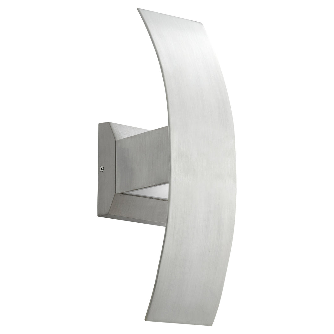 CURVO 15" LED Sconce - Brushed Aluminum