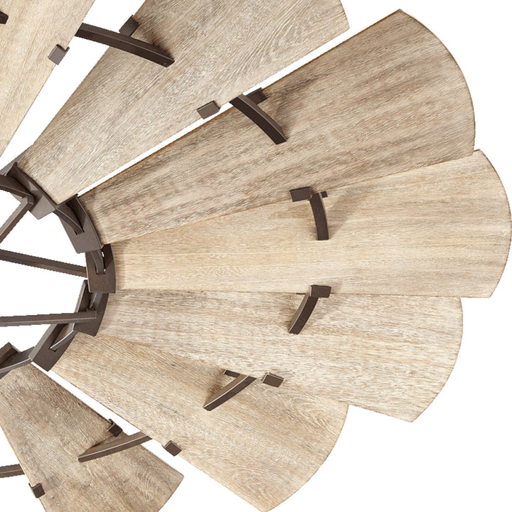 Windmill 72" Oiled Bronze Transitional Ceiling Fan