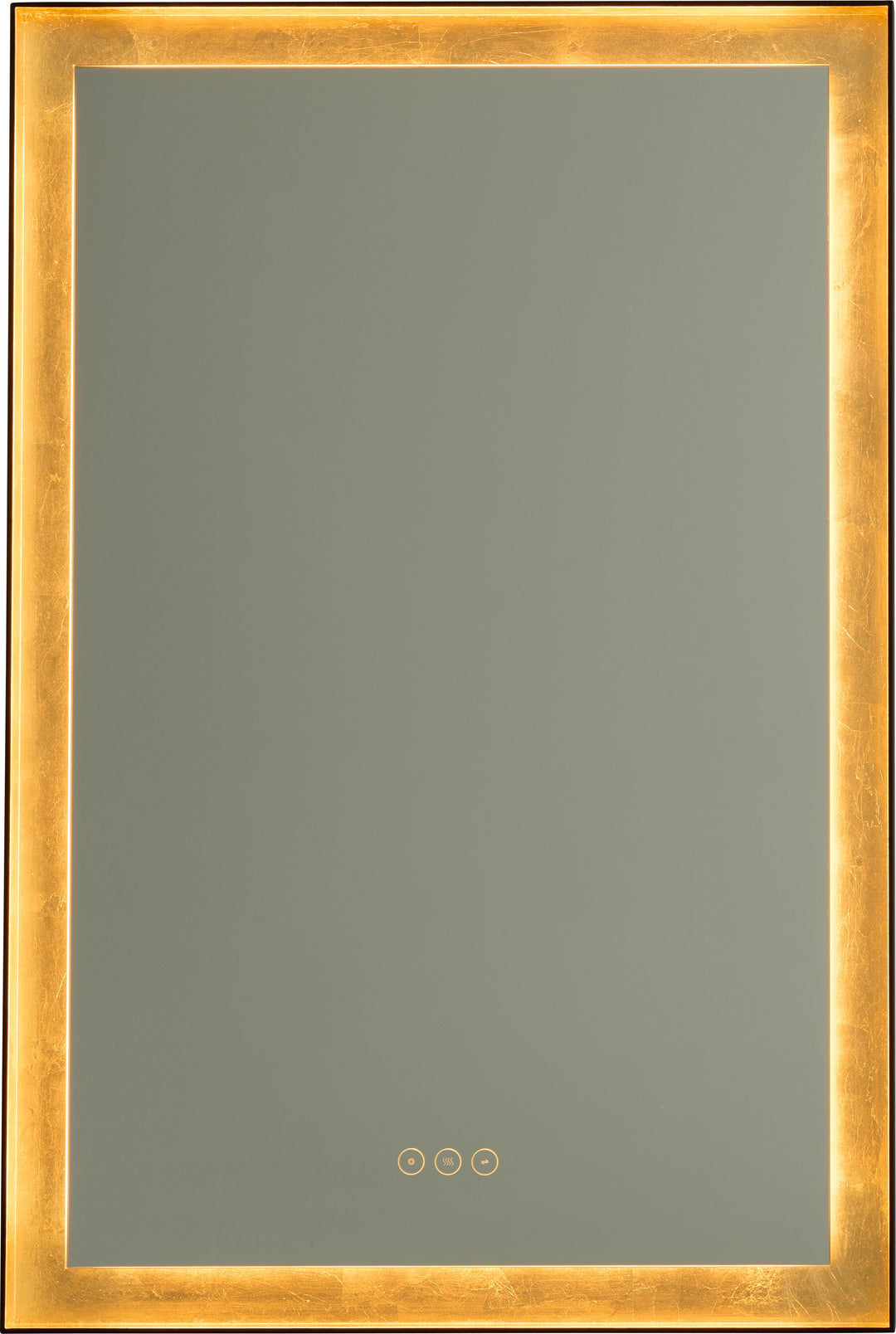 DORATO 24x36 LED Mirror - Gold Leaf