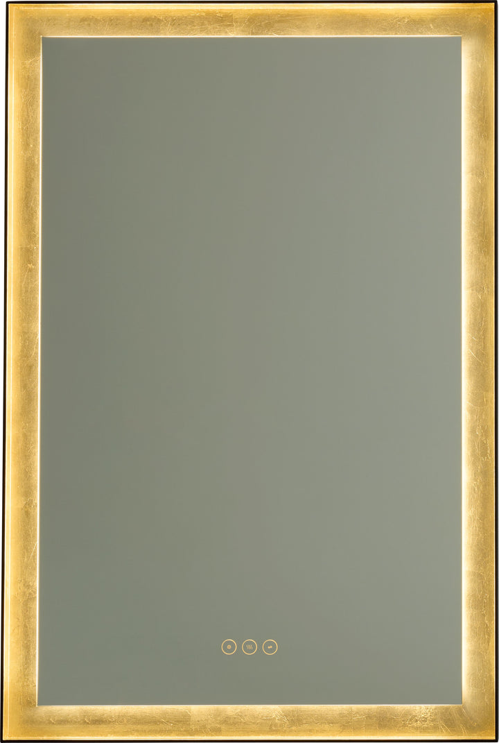 DORATO 24x36 LED Mirror - Gold Leaf