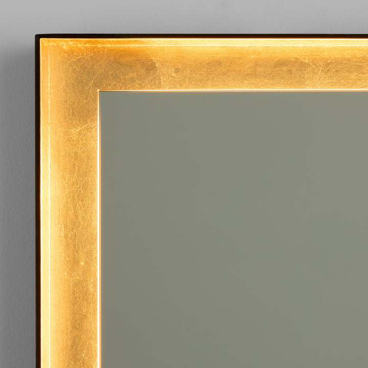 DORATO 24x36 LED Mirror - Gold Leaf