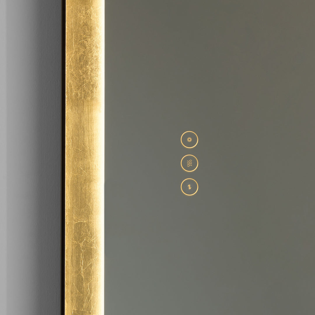 DORATO 24x65 LED Mirror - Gold Leaf
