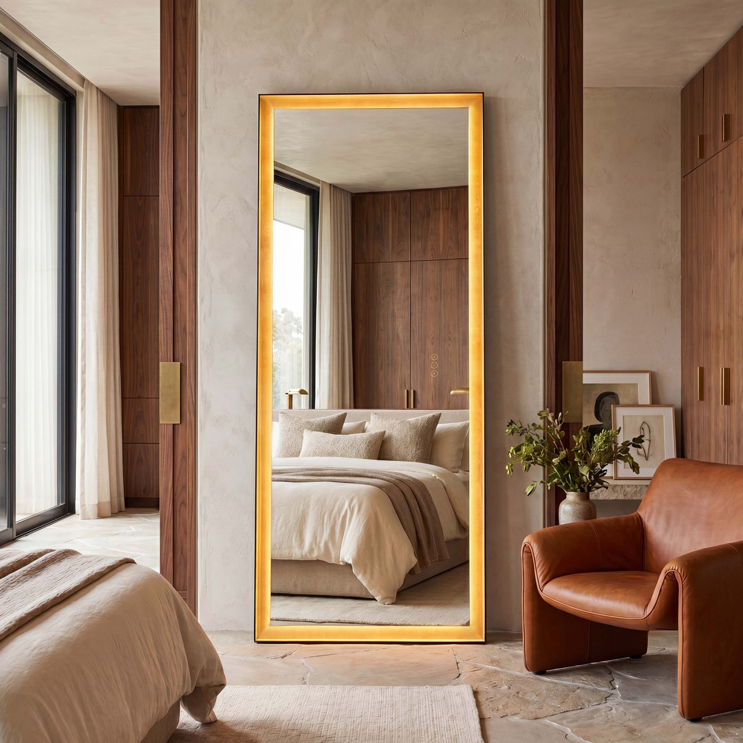 DORATO 24x65 LED Mirror - Gold Leaf