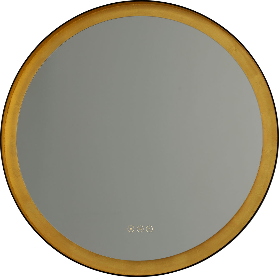 DORATO 30" LED Mirror - Gold Leaf