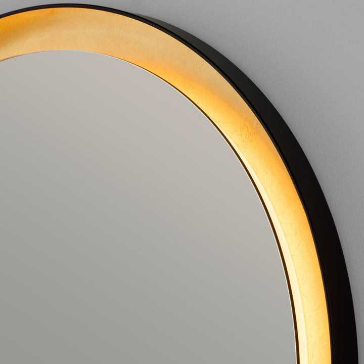 DORATO 30" LED Mirror - Gold Leaf