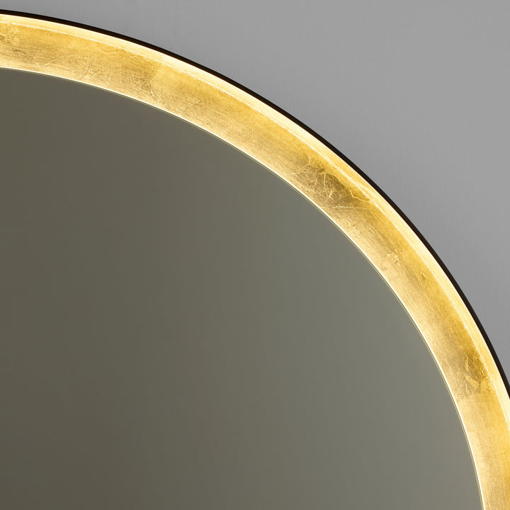 DORATO 36" LED Mirror - Gold Leaf