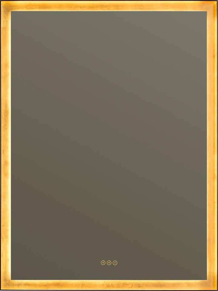 DORATO 36x48 LED Mirror - Gold Leaf