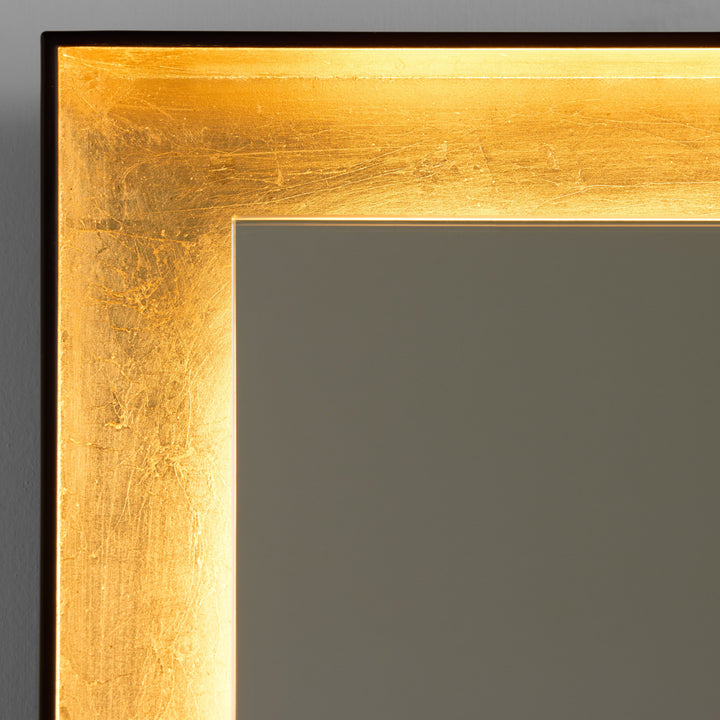 DORATO 36x48 LED Mirror - Gold Leaf