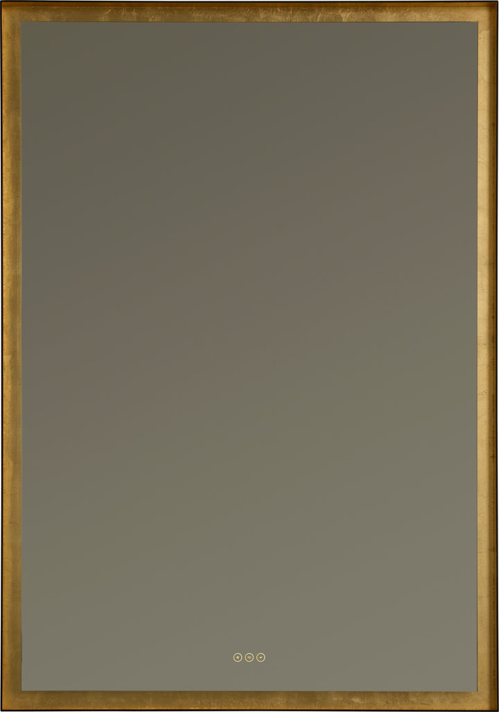 DORATO 42x60 LED Mirror - Gold Leaf