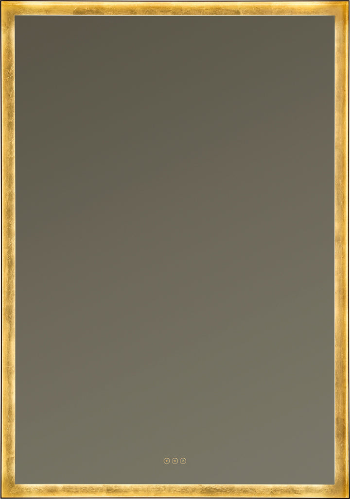 DORATO 42x60 LED Mirror - Gold Leaf