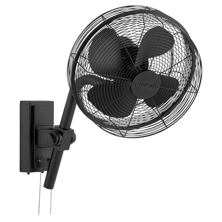 CYPRUS 13" Wall Fan - Matte Black
