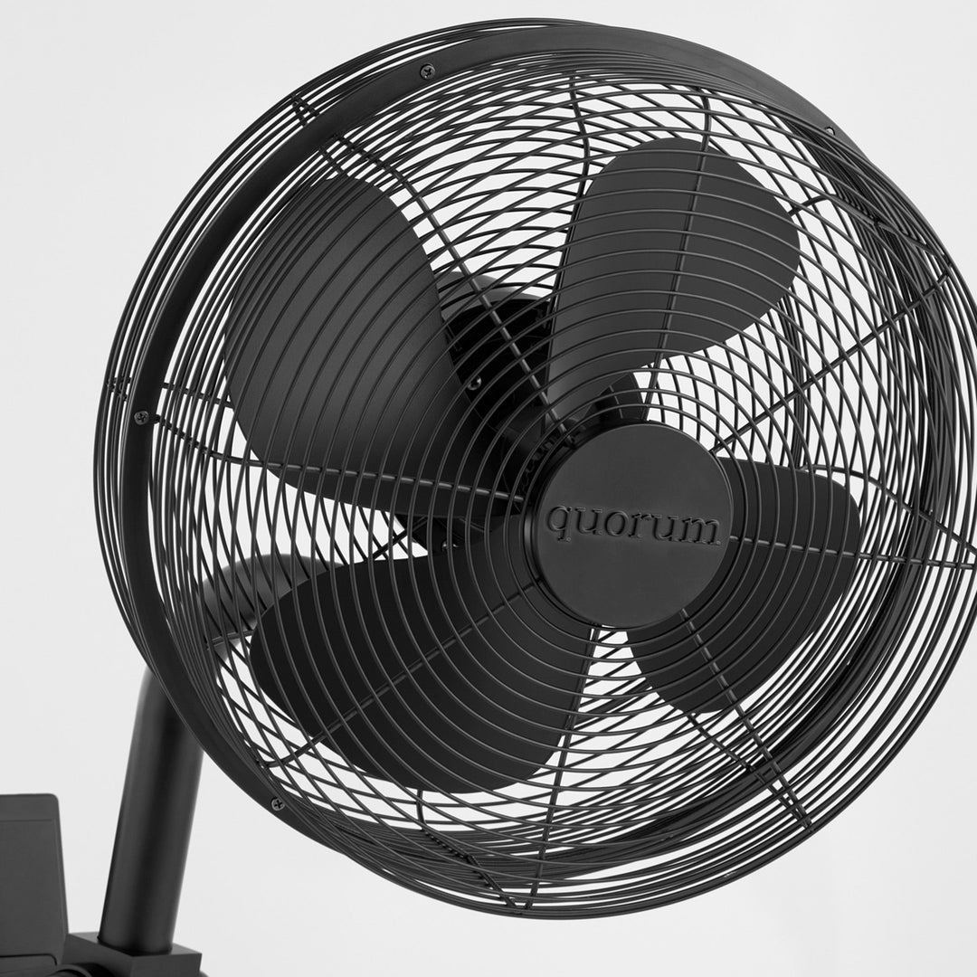 CYPRUS 13" Wall Fan - Matte Black